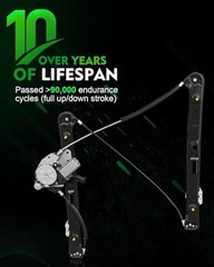 Power Window Regulator with Motor for:-BMW 323I 1999 Front Left Driver Side
