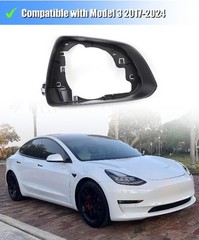 CAR Mirror Frame, Passenger/Right Side Mirror Cover Housing compatible with mode
