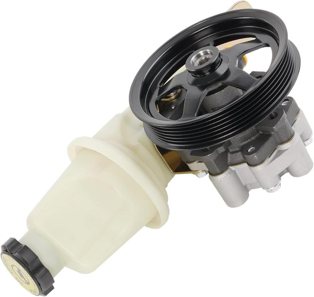 Power Steering Pump, with Pulley & Reservoir, Pump with Pulley & Reservoir