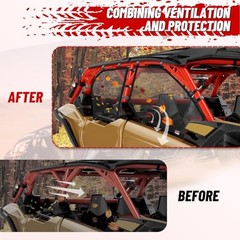 X3 Max Window Nets, Maverick X3 Side Windows Compatible with Can Am Maverick