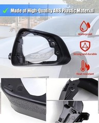 CAR Mirror Frame, Passenger/Right Side Mirror Cover Housing compatible with mode