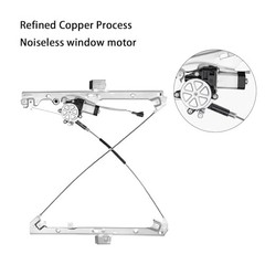 Front Left Driver Side Power Window Regulator with Motor Assembly, for 1999