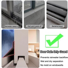 Universals Window Guard & Door Edge Seal Strip Trim for Home Sliding Windows