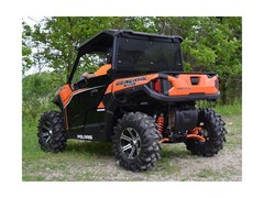 SuperATV Non-Scratch Resistant Dark Tint Rear Windshield for 2016+ Polaris Ge…