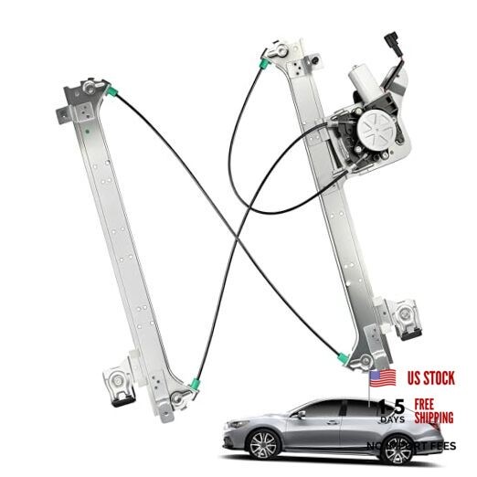 741-578 Rear Left Window Regulator with Motor Assembly 2 Pins for Chevy