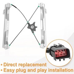 Power Window Regulator with Motor Replacement for Dodge Front Passenger Side