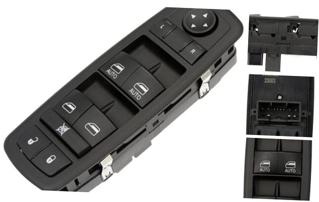 Replacement Driver Power Window Switch for 11-13 Jeep Grand Cherokee