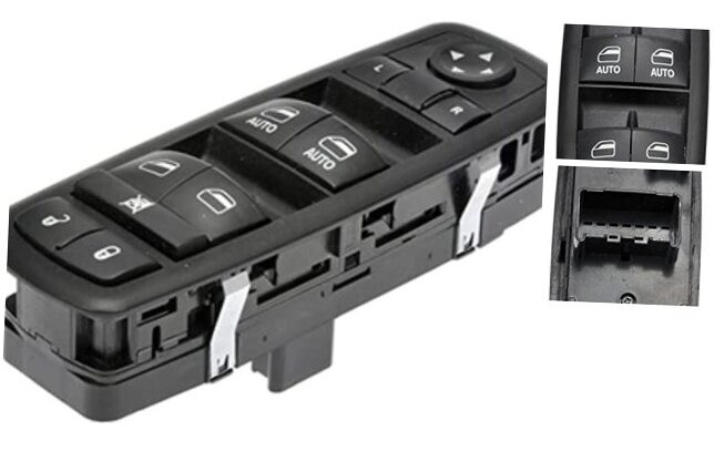Replacement Driver Power Window Switch for Dodge Caravan Town & Country 10-11