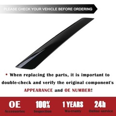 TQPONLY Windshield A Pillar Trim Molding,Front Left Driver Left Side (Single)