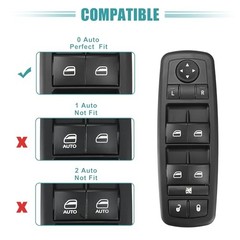Front Left Window Switch for Chrysler Town & Country 2008-2009 Dodge Grand Carav