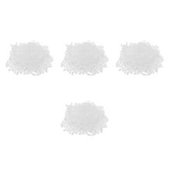 4pcs 1Bag Fusible Glass: Art Material Glass Scrap Pieces for Microwave