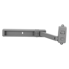 2 Pack Plastic Sliding Window Safety Locks Child Proof Adjustable Grey Home