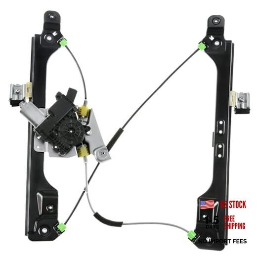 Electric Power Window Regulator with Motor Compatible with Front Driver