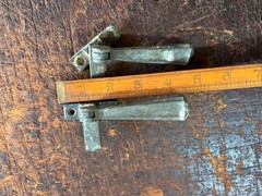 Art Deco Cast Brass Teardrop Sash Locks (2) Old Window Hardware 1930’s