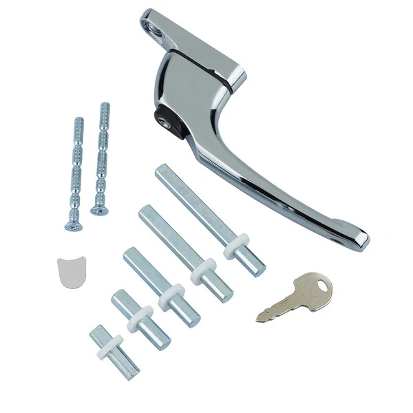 UPVC Window Handle Universal ERA Espag Upvc Key Locking Double Glazing 5 Spindle