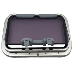 ISURE MARINE Rectangular Portholes Aluminum Alloy Yachts Ships RV Accessories