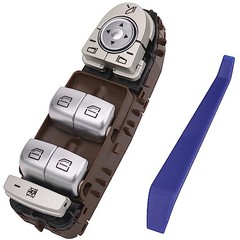 Obaee Master Power Window Switch Front Driver Side Compatible with Mercedes