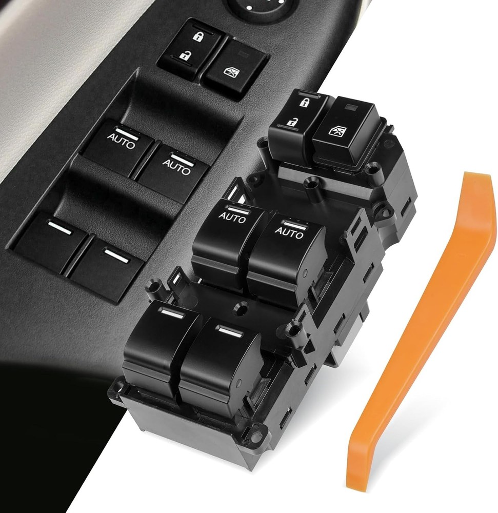 Front Left Side Power Master Window Switch Compatible with Honda Accord Sedan EX