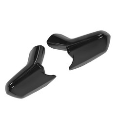 1 Pair Gloss Black Mirror Cover Cap Rear View Mirror Housing For Chevy Cama XLVB
