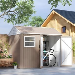 Flush Mount Shed Window COLORPAPA 16×16 Black 2pk