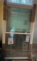 double hung vinyl windows 36 1/4 x 35 1/4