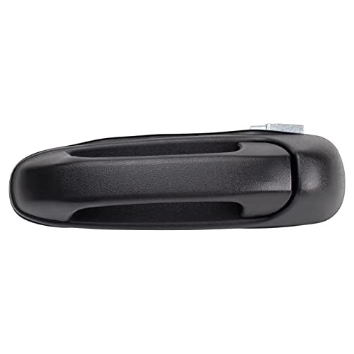 Rear Left Exterior Door Handle Black Drivers Side Compatible with DHA48672