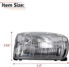 Driver Side Mirror Turn Signal Lamp Compatible with Ford Transit T150 T250 T350