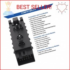 Obaee Front Left Driver Side Power Seat Switch Compatible with Ford Explorer Exp