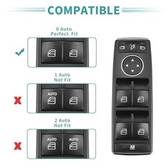 Front Left Window Switch for C250 2012-2015 C300 2008-2014 2049055402