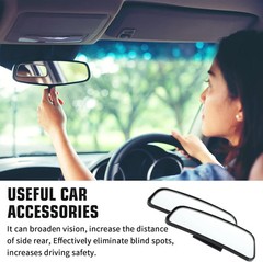 2PCS Blind Spot Mirror for Car Wide Angle Convex Rear View Mirror Kit