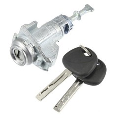 Ignition Lock Cylinder and Front Driver Side Door Lock Cylinder for Kia