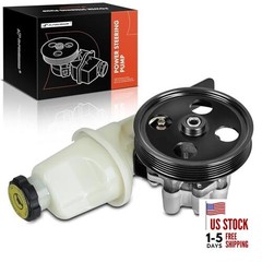 Power Steering Pump, with Pulley & Reservoir, Pump with Pulley & Reservoir