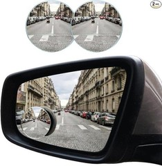 Car Blind Spot Mirror, 2″” Round Convex Mirror, Frameless HD Size: Round/2PCS
