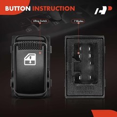 Rear Right Passenger Side Power Window Switch – Compatible with Kia Sorento