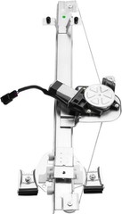 Rear Left Driver Side Power Window Regulator with Motor fit for Extended Cab Onl