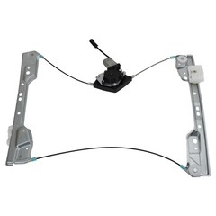 Front Driver Side Power Window Motor and Regulator Assembly with 2 Pin Style