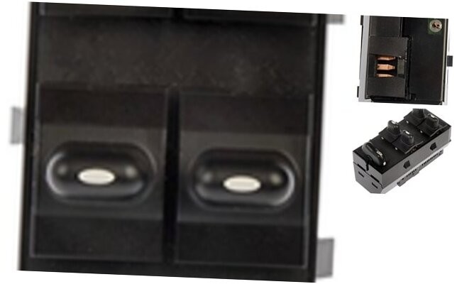 Front Driver Side 5 Button Power Window Switch Replacement for Oldsmobile 98-04