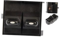 Front Driver Side 5 Button Power Window Switch Replacement for Oldsmobile 98-04