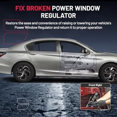 741-305 Power Front Right 2003-2007 Honda Accord (Coupe Body Style Only)