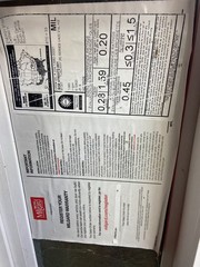 Milgard Vinyl window with retrofit frame