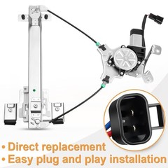 Rear Right Passenger Side Power Window Regulator with Rear Passenger Side