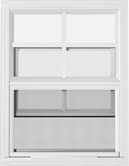 Rust-Resistant White Windows – 18×23 Flush Mount