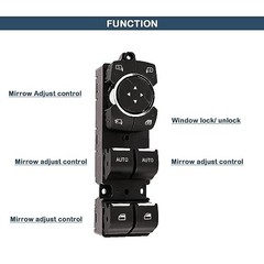 Front Left Driver Side Power Window Switch BB5Z-14529-AA Compatible with Ford