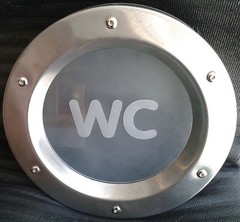 PORTHOLE BULL’S EYE FOR DOORS phi 350 mm