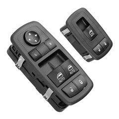 Power Window Switch Button Front Driver & Passenger Side – Compatible with