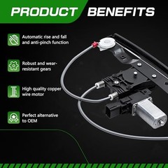Power Compatible with Jaguar XF XFR/S 2009-2015 6-pins Rear Passenger Side