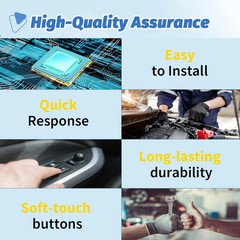 Passengers Power Window Switch & Door Lock Switch Button Compatible with 2002-20