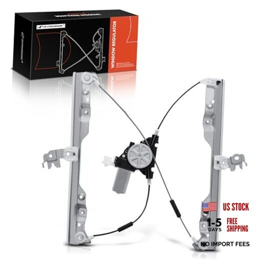 Electric Power Window Regulator with Motor Compatible Front Driver Side (LH)