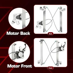 741-578 Rear Left Window Regulator with Motor Assembly 2 Pins for Chevy