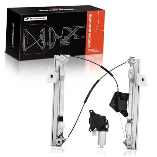 Window Regulator and Motor Assembly with 6-Pin Connector Compatible with